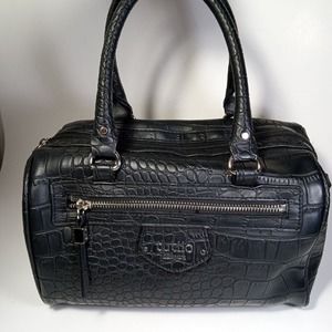 Tutilo New York Alligator Texture Handbag Purse Convertible Crossbody Shoulder